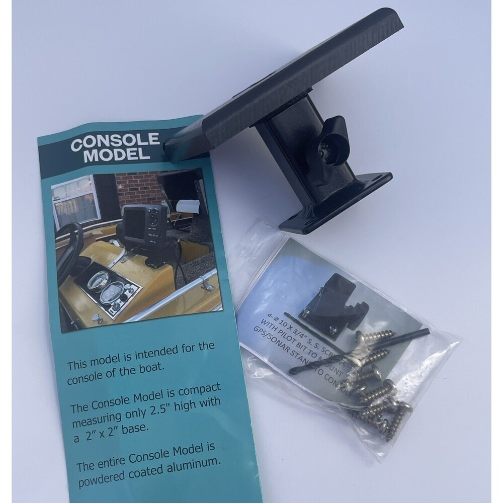 GPS Sonar Console Model Mount Marine Boat Stand